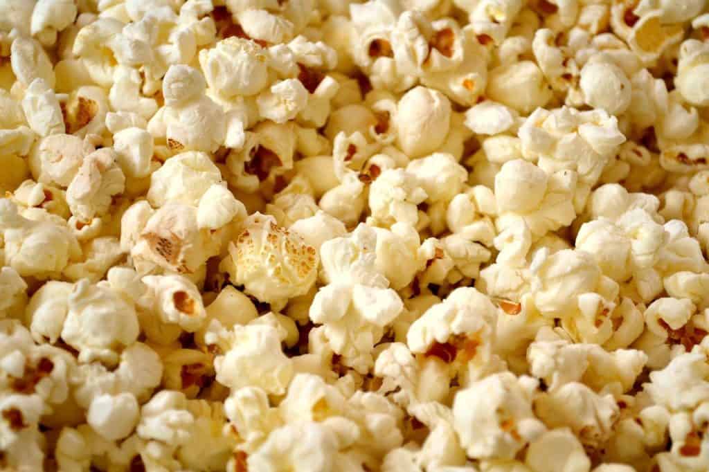 Low gi snack option: Popcorn