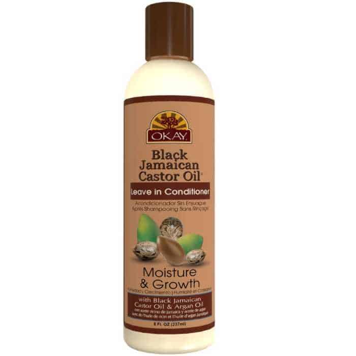 Best Hair Moisturizer for Black Hair: OKAY Black Jamaican Castor Oil Moisture Growth Leave In Conditioner