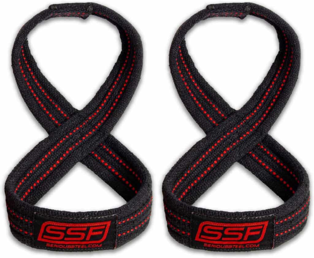 Serious Steel Fitness Figure 8 Lifting Straps