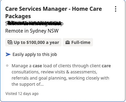 care manager job